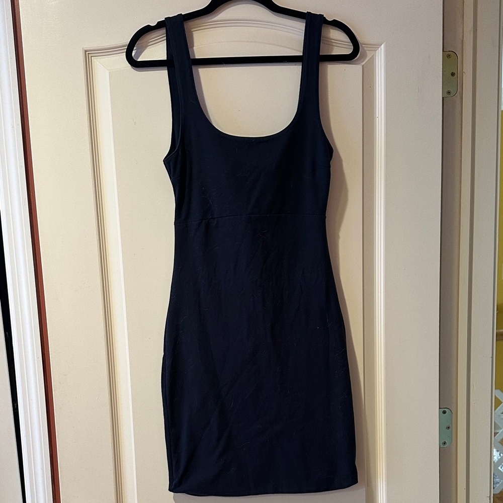 Abercrombie & Fitch Classic Navy Mini Dress with Bow